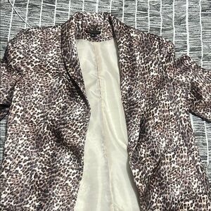 Alberto Makali Leopard Printed Jacket